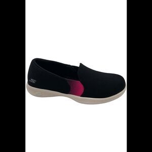 Skechers GO Step Lite Vegan Washable Ombre Slip-Ons Renewal Black - Wide